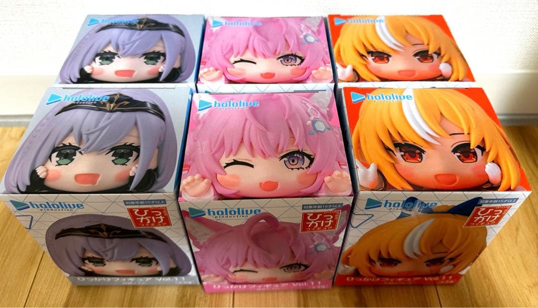 ホロライブひっかけフィギュア Vol.11 各種2セット