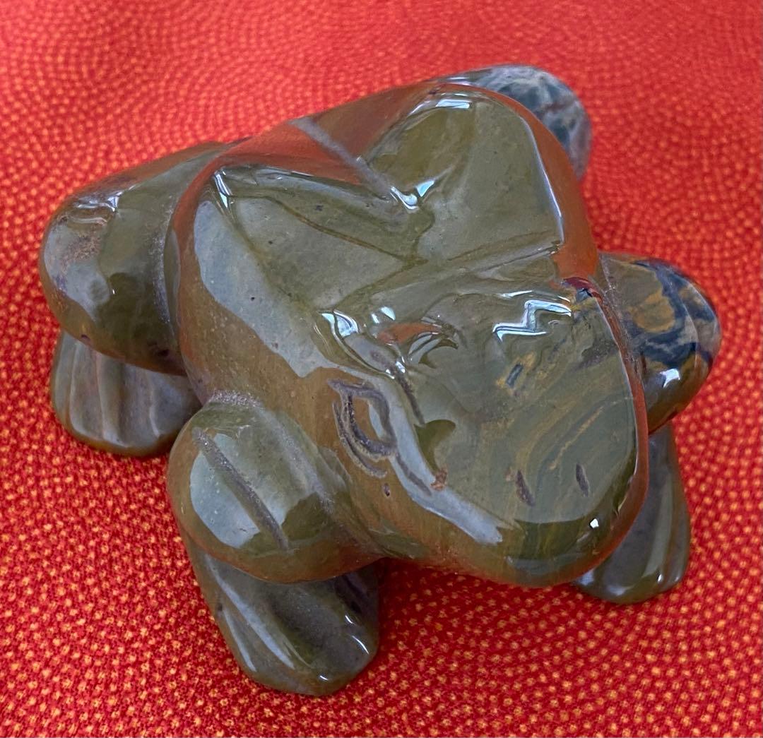 パワーストーン カエル、海亀とフクロウ3点セット