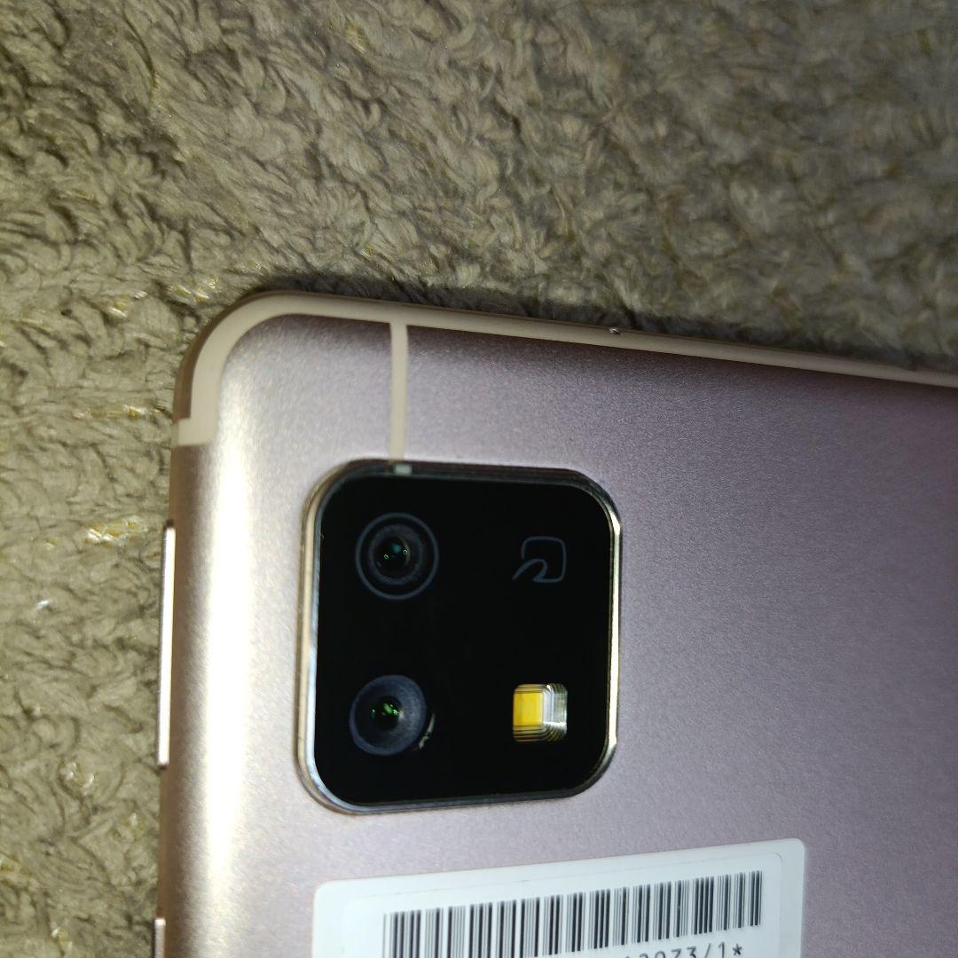 極美品AQUOS　sense4basic スマートフォン