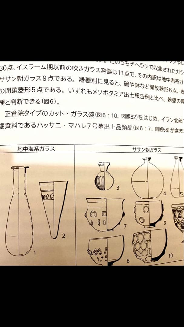 正倉院写し円形切子碗(多面体ガラス盃)