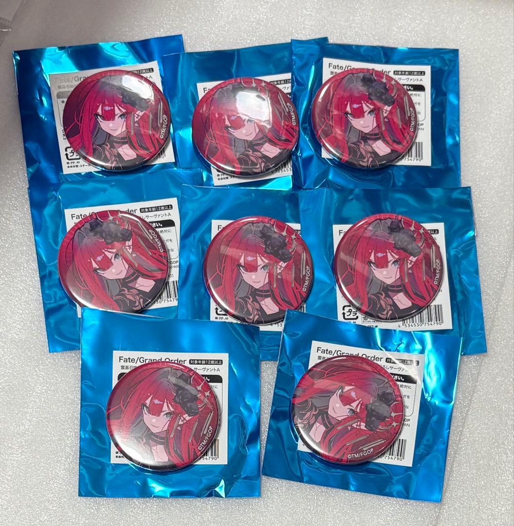 fgo 霊基召喚缶バッジ バーヴァンシー 夢装 2022 8点