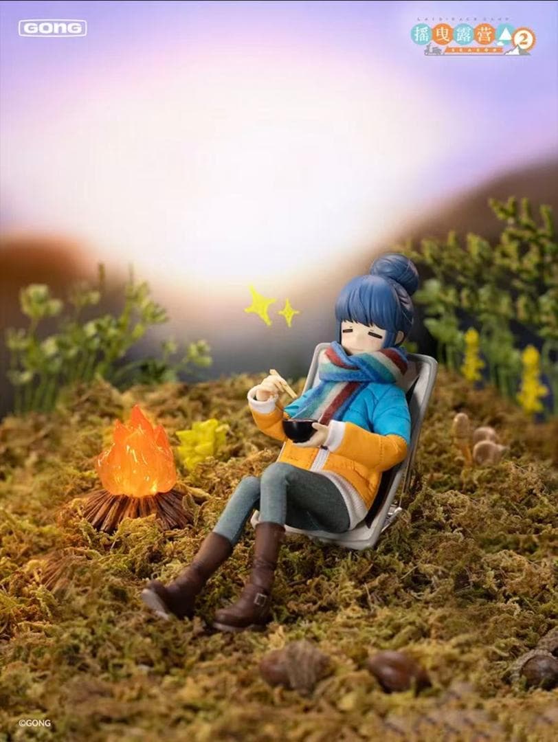 GONG Studio 1/8 『ゆるキャン△』 志摩 リン 未開封新品