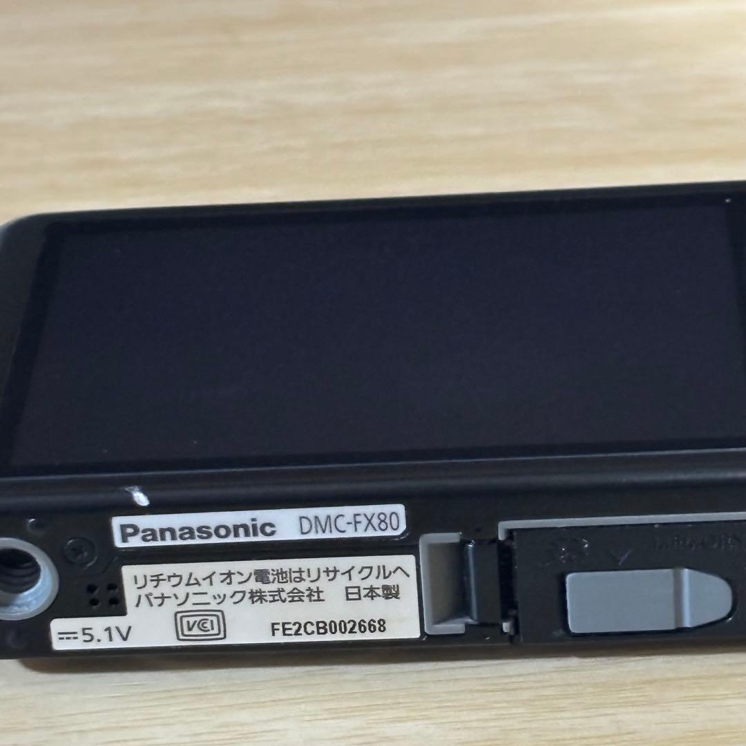 美品 通電 動作確認済 Panasonic LUMIX DMC-FX80