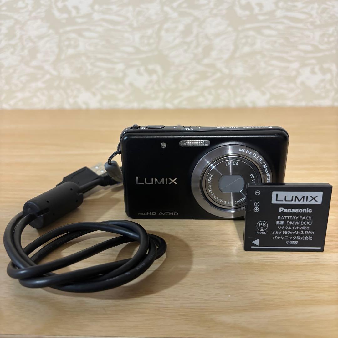 美品 通電 動作確認済 Panasonic LUMIX DMC-FX80