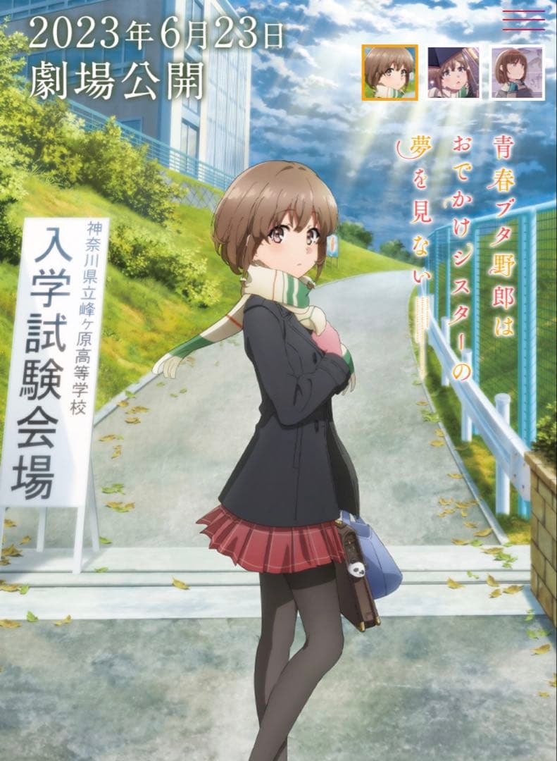 docobuy 青春ブタ野郎はおでかけシスターの夢を見ない 直筆　サイン　色紙