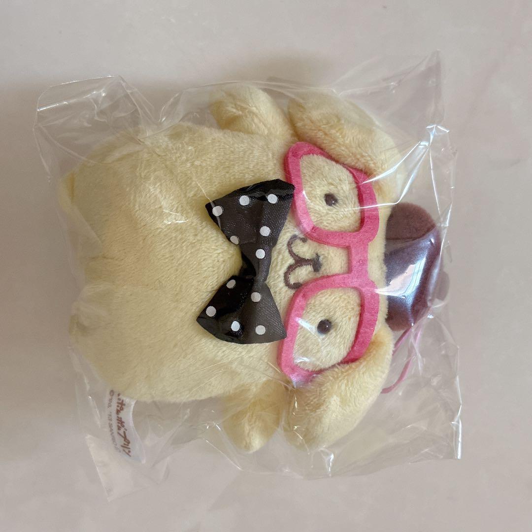 ポムポムプリン おしゃれめがねマスコット 2013年 フリュー 非売品