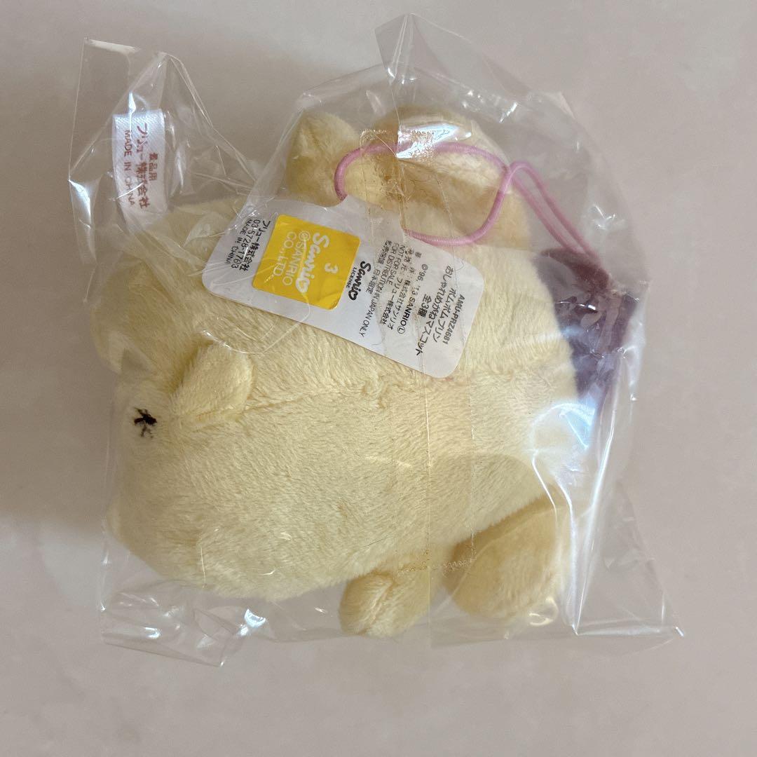 ポムポムプリン おしゃれめがねマスコット 2013年 フリュー 非売品