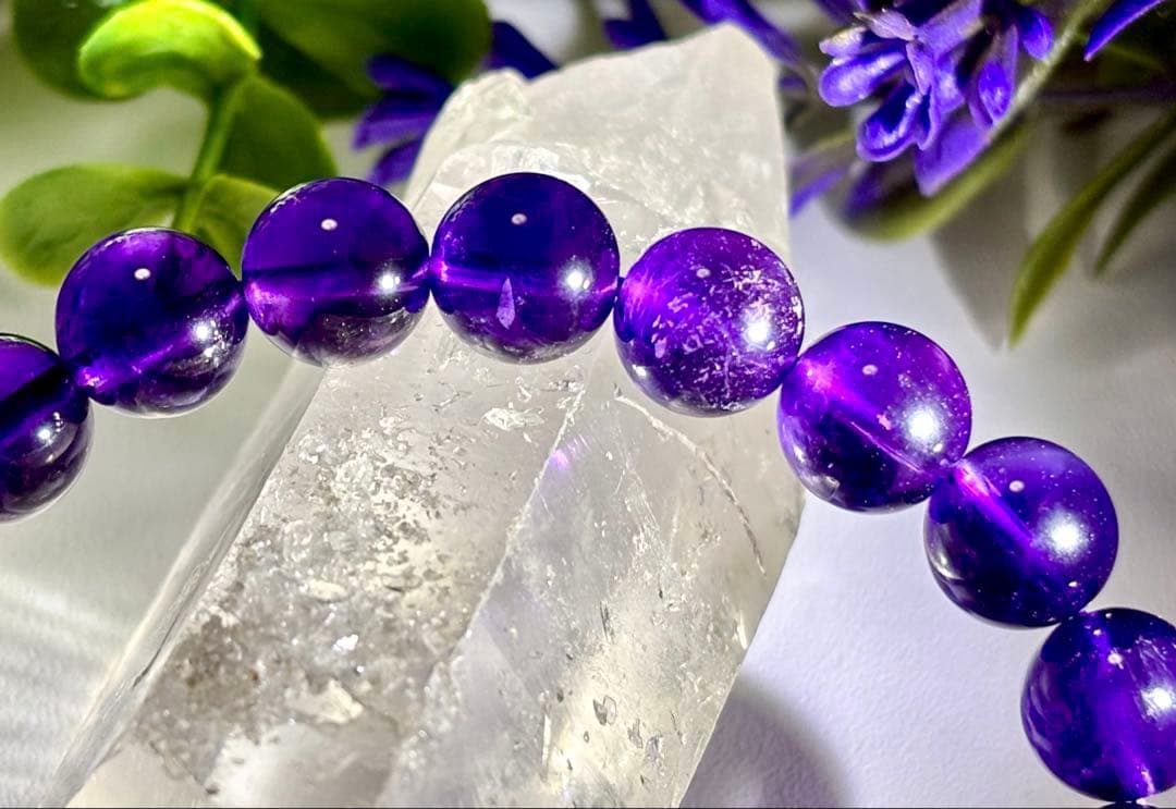 究極品質　愛の守護石　幻のエンジェルラダーエターナルアメジストのブレス