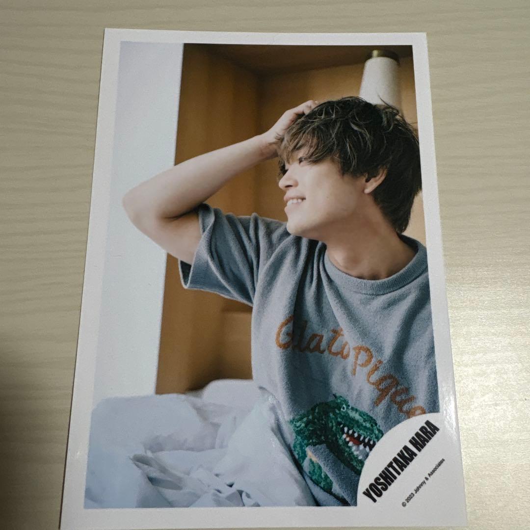 h*a様 原嘉孝 公式写真 2枚