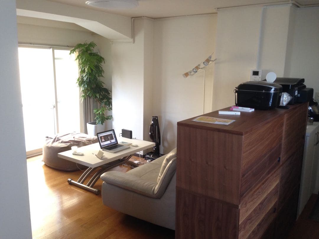 無印良品　スタッキングキャビネット　ウォールナット