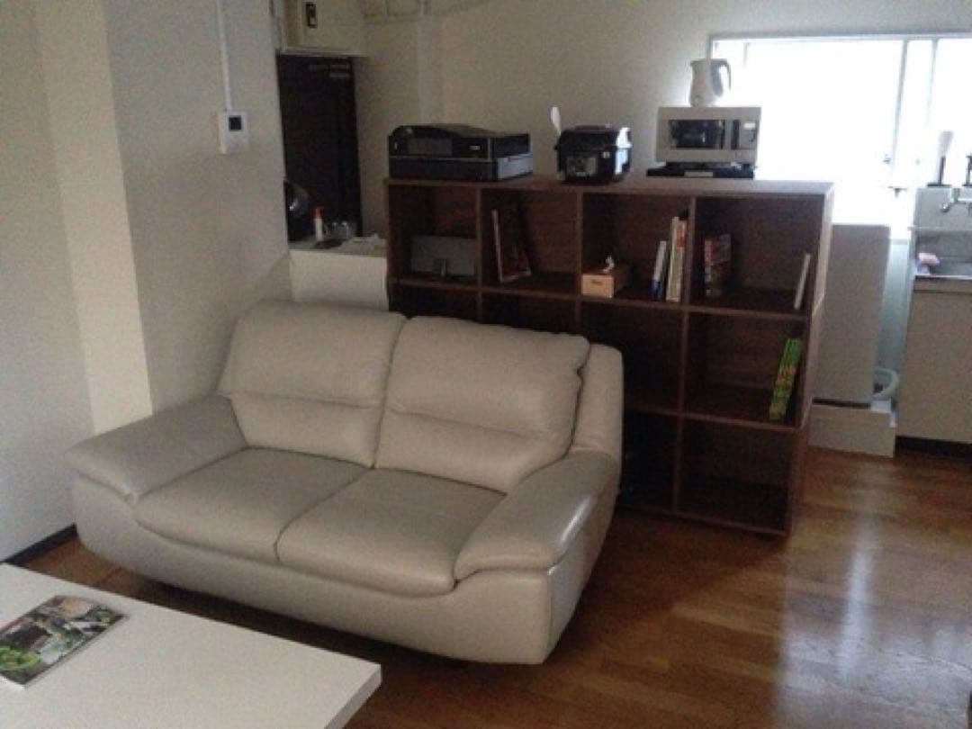 無印良品　スタッキングキャビネット　ウォールナット