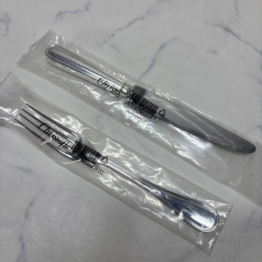 0213 クリストフル　カトラリー　未使用　※値下げ不可.※箱無しで発送.