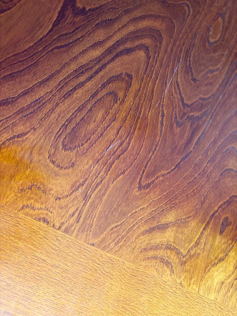 木製座卓 自然な木目 光沢仕上げ