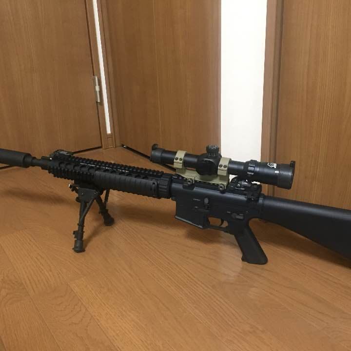 OPTICSスコープ 2.5〜10 ARES ナイツタイプマウント付き