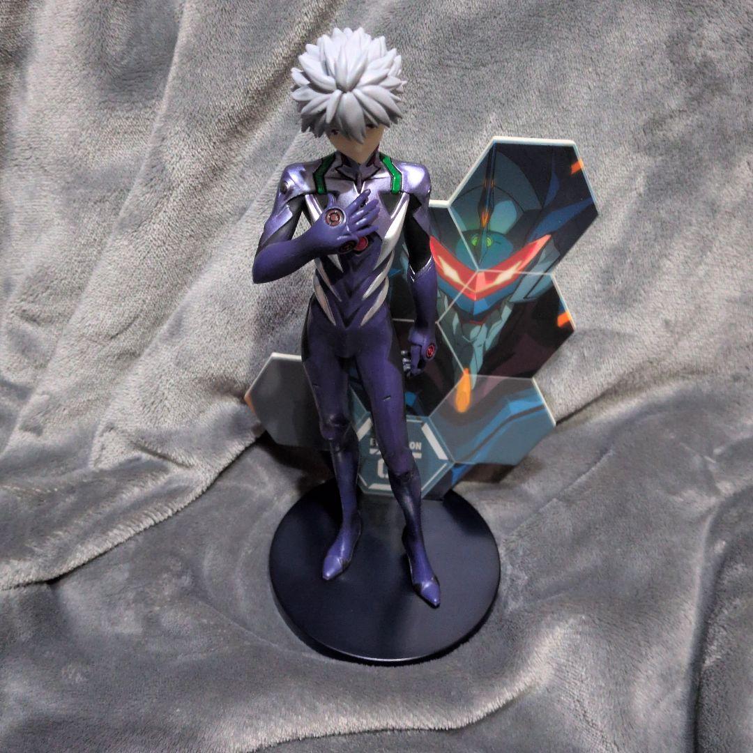 1番くじ　エヴァ　パイロット集結中　シンジ　レイ　アスカ　カヲル　マリ セット