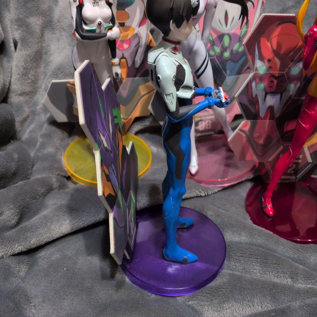 1番くじ　エヴァ　パイロット集結中　シンジ　レイ　アスカ　カヲル　マリ セット