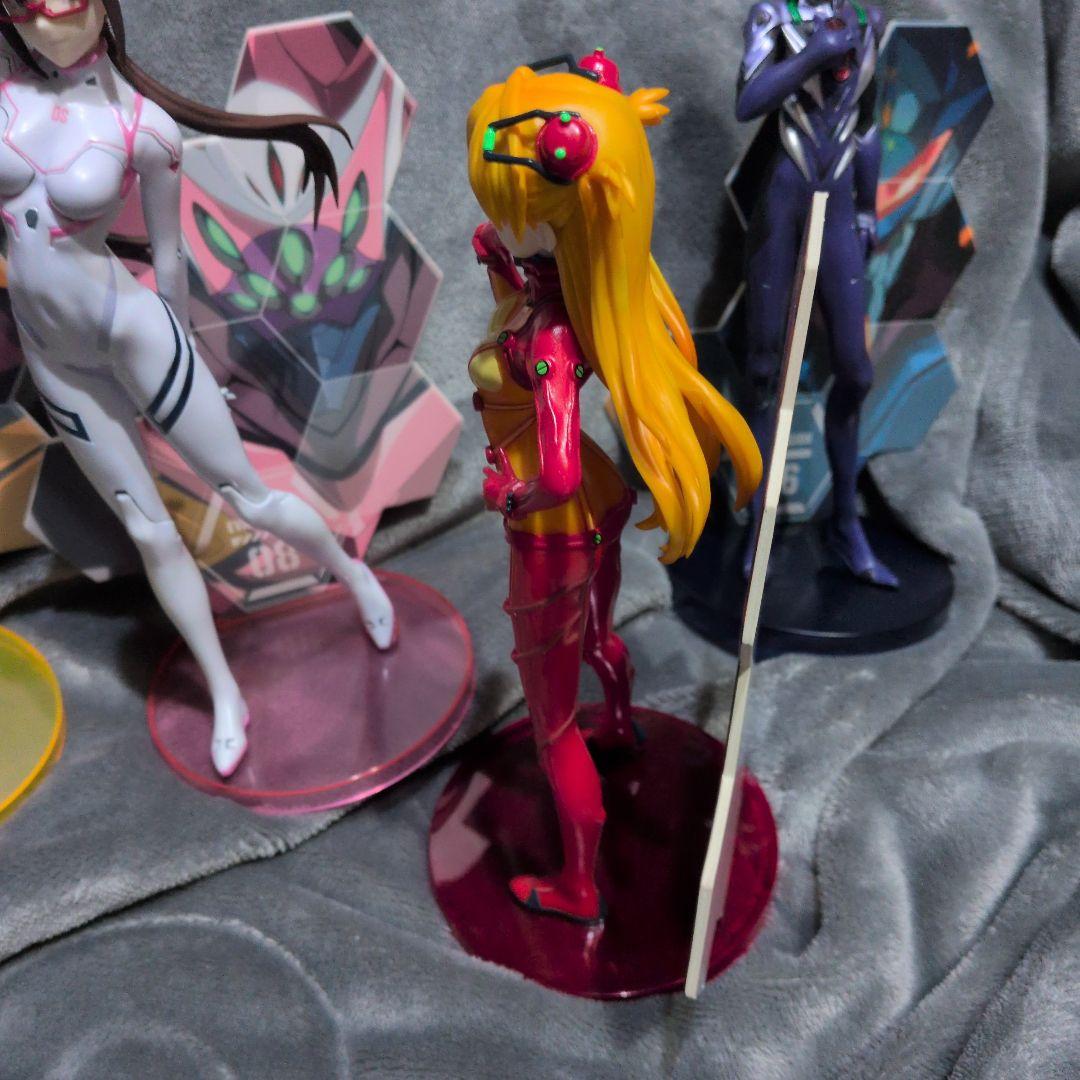 1番くじ　エヴァ　パイロット集結中　シンジ　レイ　アスカ　カヲル　マリ セット