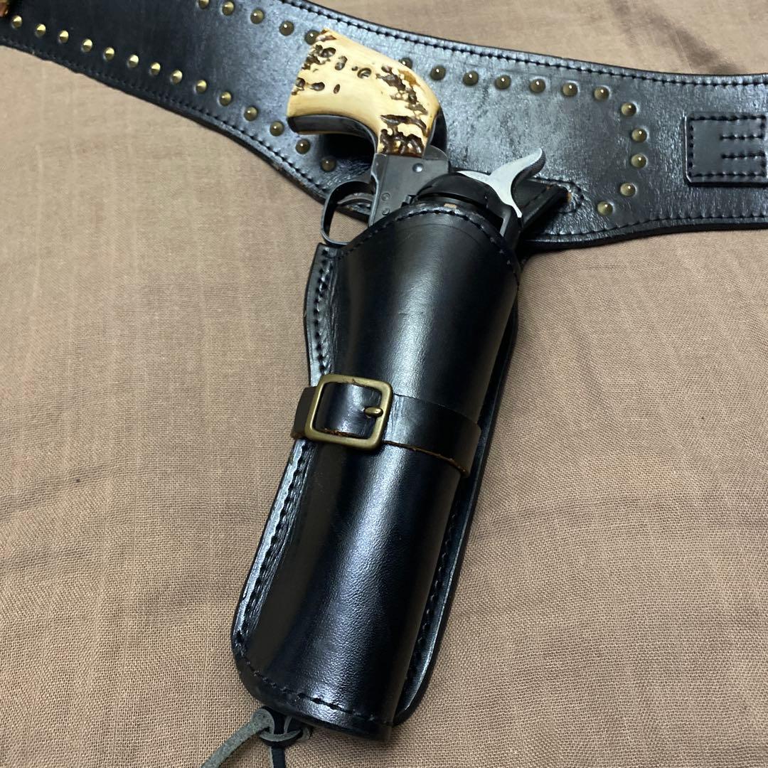 SAA ホルスター スタッズベルト 飾りカート付き シングルアクションアーミー