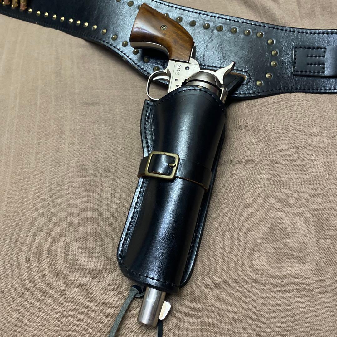 SAA ホルスター スタッズベルト 飾りカート付き シングルアクションアーミー