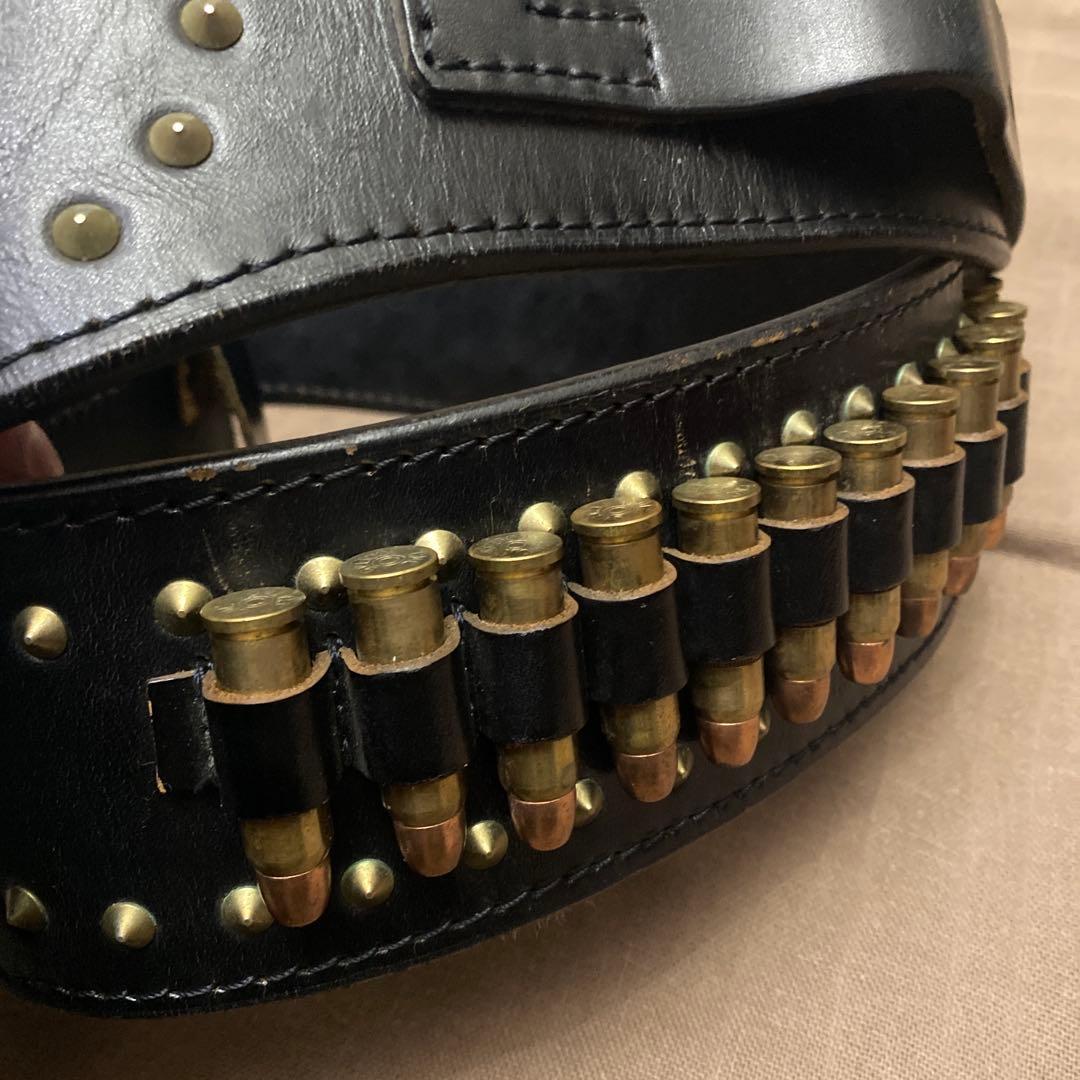 SAA ホルスター スタッズベルト 飾りカート付き シングルアクションアーミー
