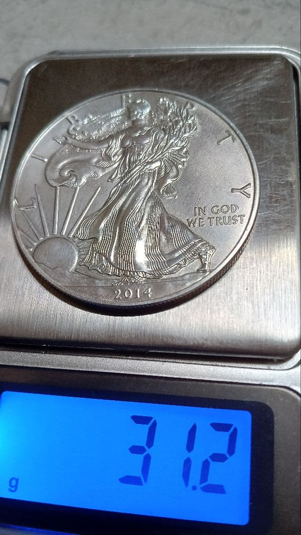 マ*生様 イーグル銀貨ウォーキングリバティ1オンス銀貨