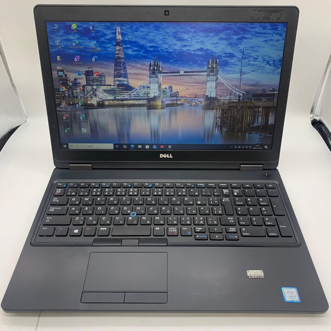 Windowsノート本体 Dell Latitude 5580 < Core i3-7100U>