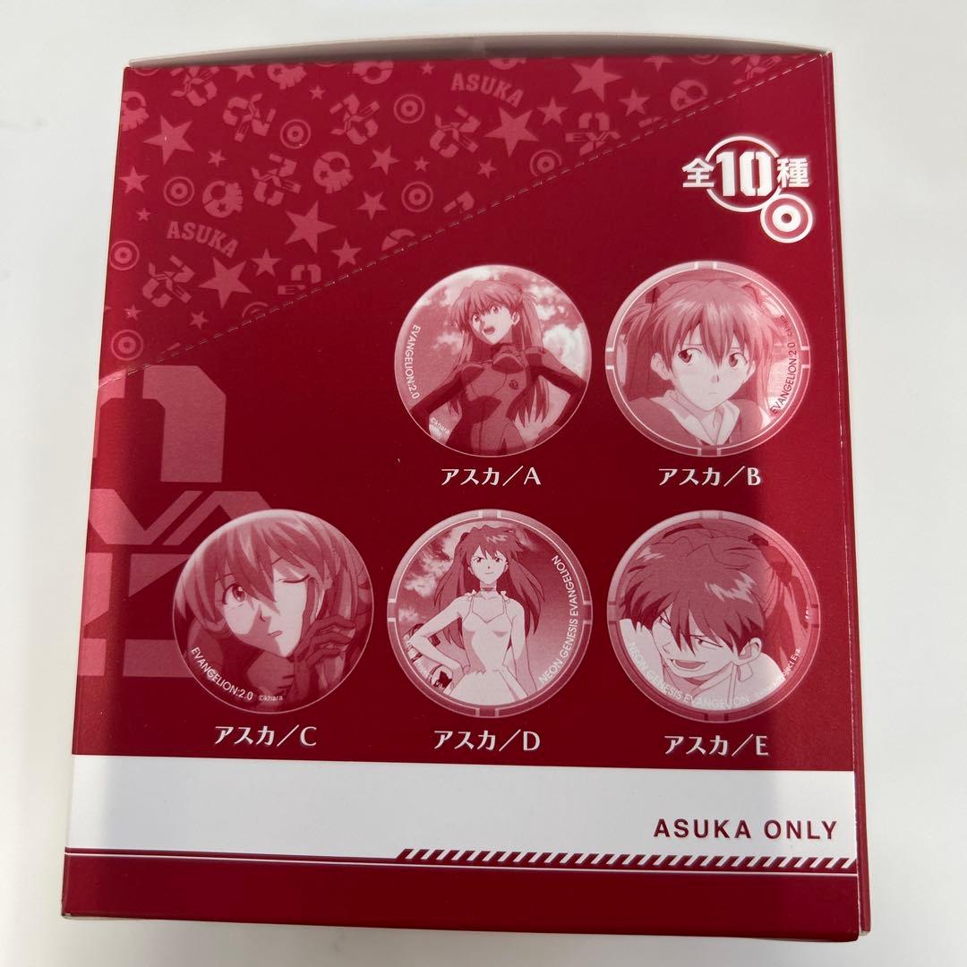 EVA STORE オリジナルアスカ、カヲル缶バッジBOX+タロットカード2箱