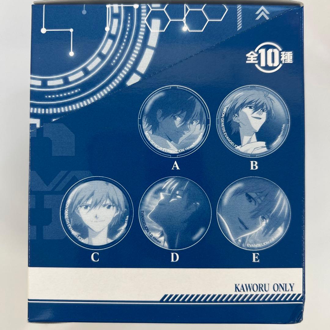 EVA STORE オリジナルアスカ、カヲル缶バッジBOX+タロットカード2箱