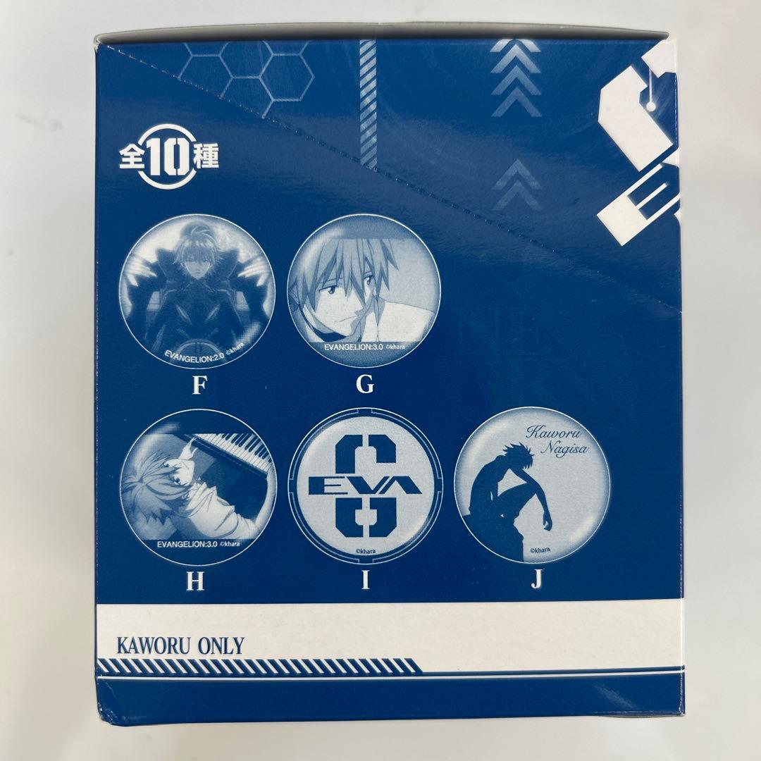 EVA STORE オリジナルアスカ、カヲル缶バッジBOX+タロットカード2箱