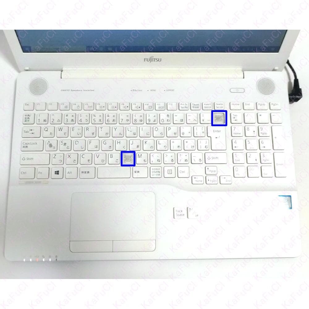 富士通 ノートパソコン PC ライフブック AH50/X FMVA50XWP 白