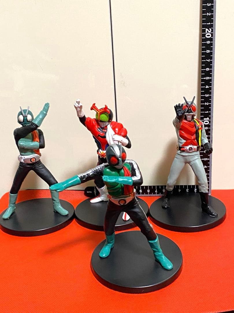 仮面ライダー　フィギュアコレクション 4体セット 1997年当時物　希少