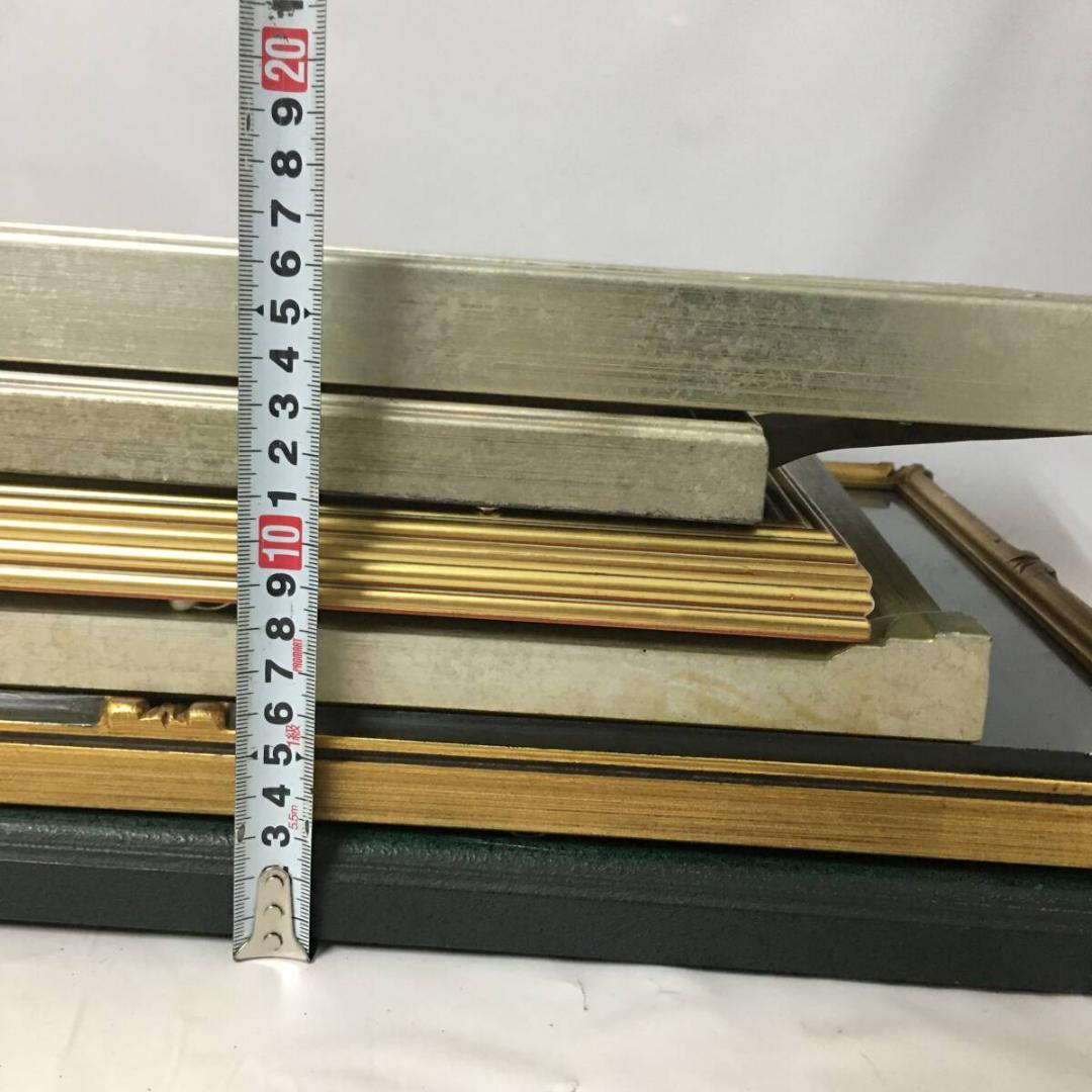 アンティーク 額縁 アートフラワー 押花 まとめて6点 デッサン