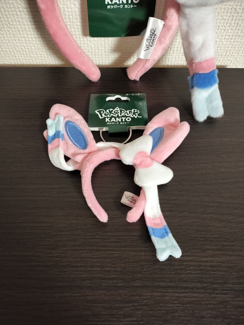 ポケパークカントー限定 カチューシャ カチューシャキーホルダー ニンフィア