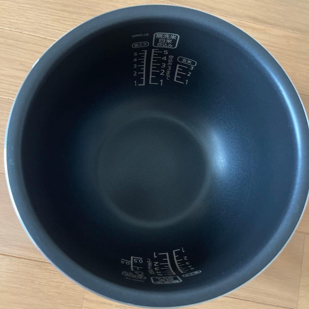 情熱価格×IRIS 米屋がこだわった5.5合大火力IH炊飯器 ブラック 1.0L