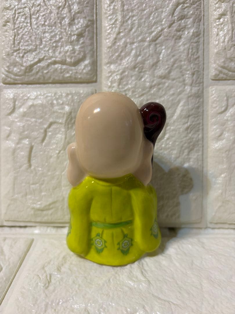 不二家 FUJIYA 【開運ペコポコ七福神】白雲陶器 置物 ペコ ポコちゃん