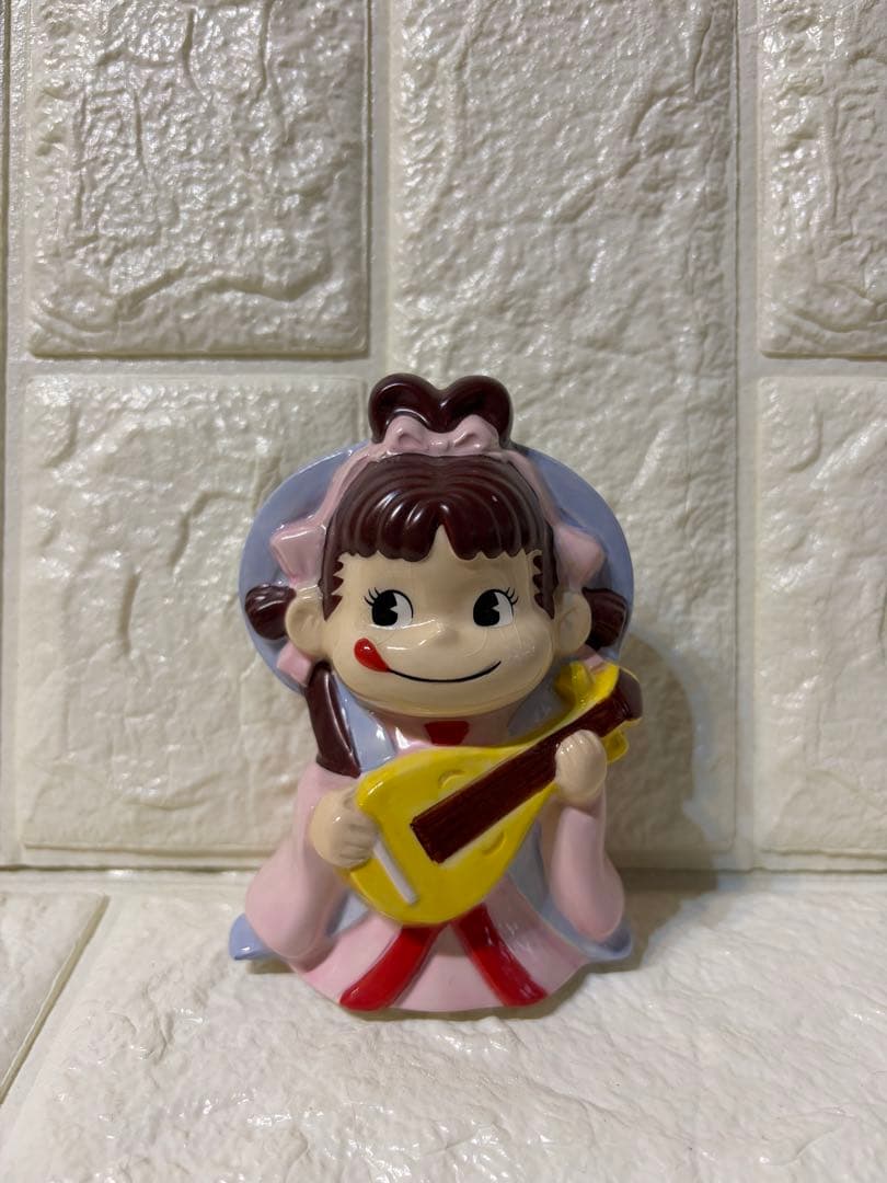 不二家 FUJIYA 【開運ペコポコ七福神】白雲陶器 置物 ペコ ポコちゃん