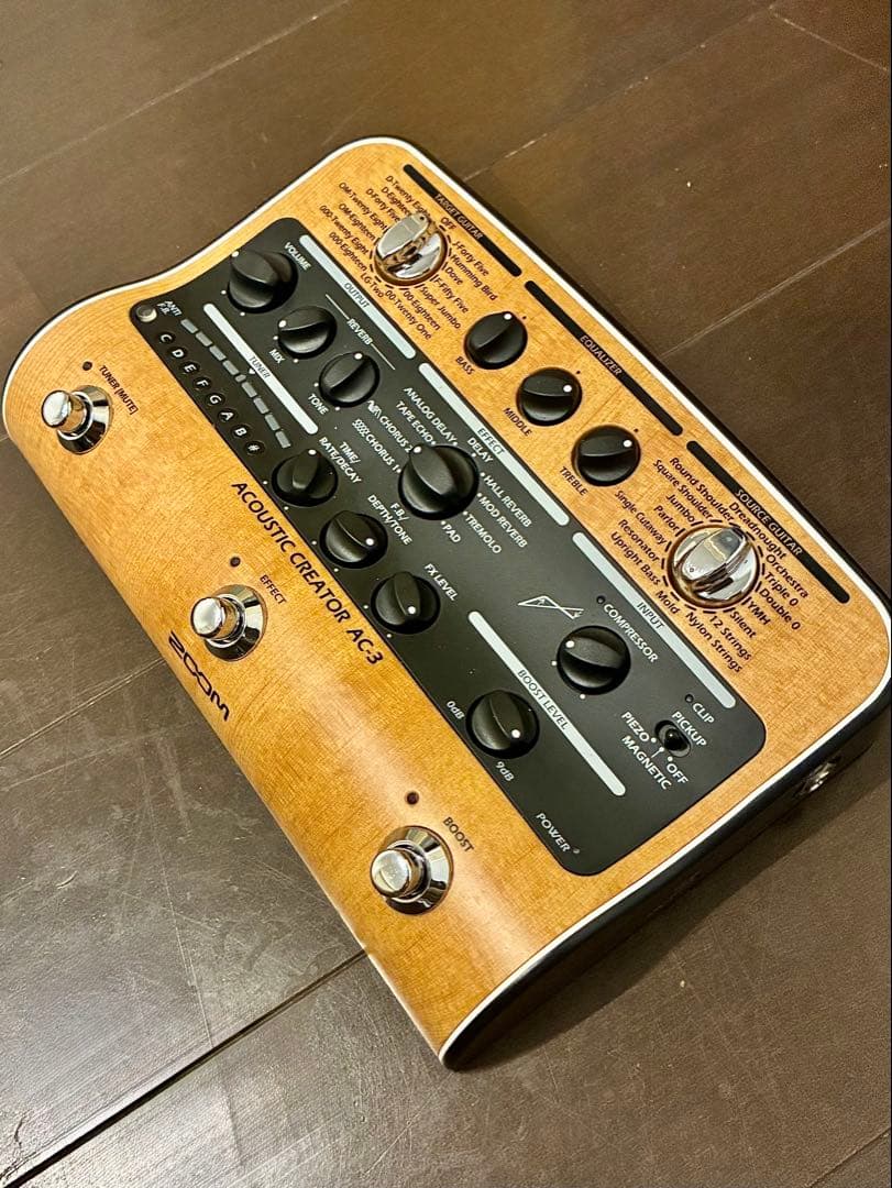 ZOOM AC-3 アコースティックエフェクター