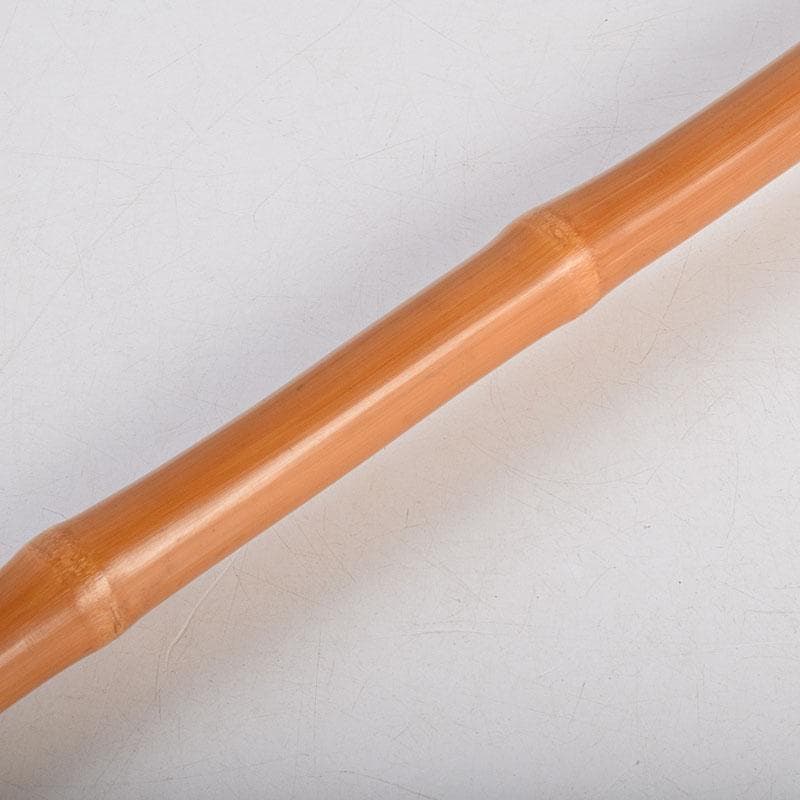 溶けたアイス　古竹　吉明刀　人物鼠彫　杖　長さ約87cm　V　R9068