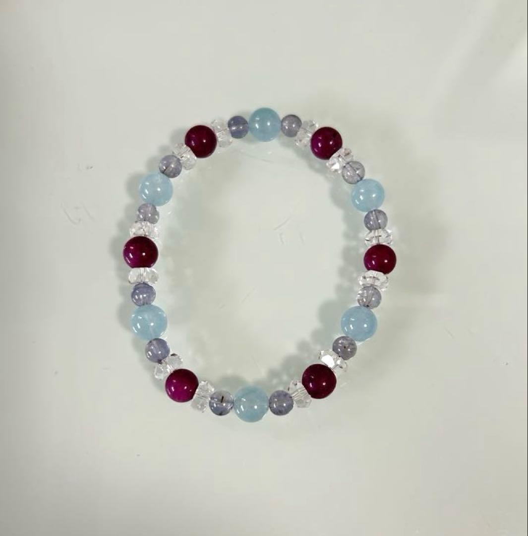 天然石ブレスレット20本セットパワーストーンまとめ売りリビアントルマリンラブラド