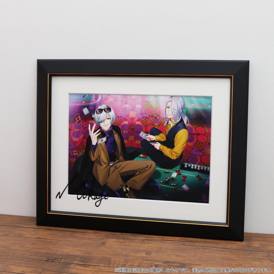 A3! 複製サイン入りキャラファイングラフ 密 東