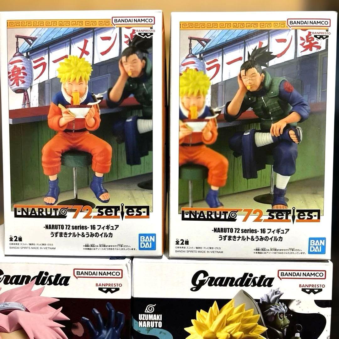 NARUTO フィギュア　ナルト　サクラ　サスケ　我愛羅　7個セット