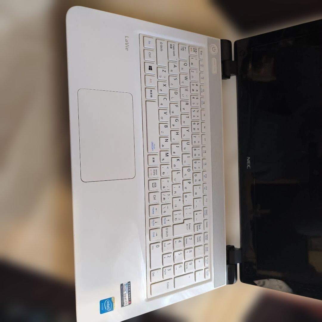 NEC 15.6インチ カメラ付き ノートPC LS150/SSD新品爆速