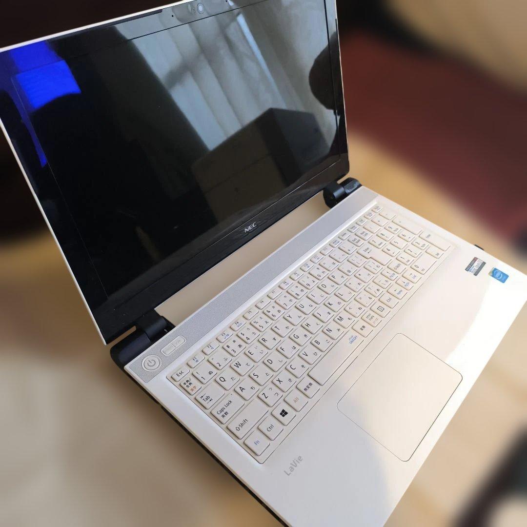 NEC 15.6インチ カメラ付き ノートPC LS150/SSD新品爆速