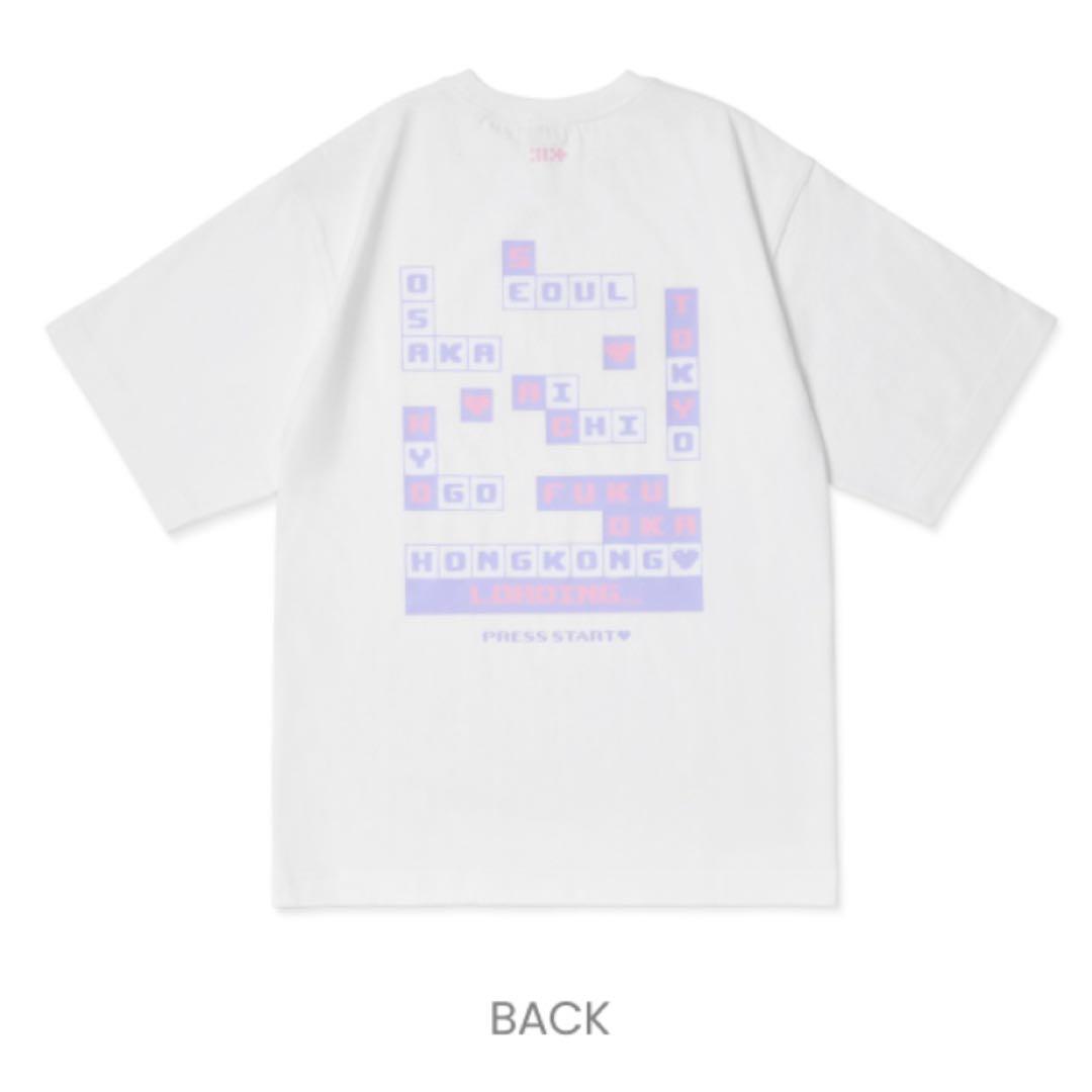 ILLIT アイリットPRESS START S/S Tシャツ Mサイズ