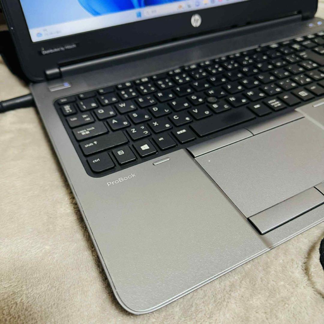 S262 HPノートパソコン i5メモリ8G高速 Windows11オフィス付き