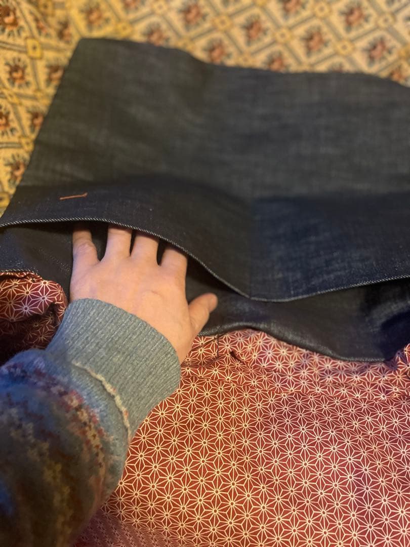 ganeyuki岡山デニムのショルダーバッグ