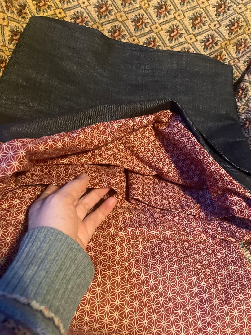 ganeyuki岡山デニムのショルダーバッグ