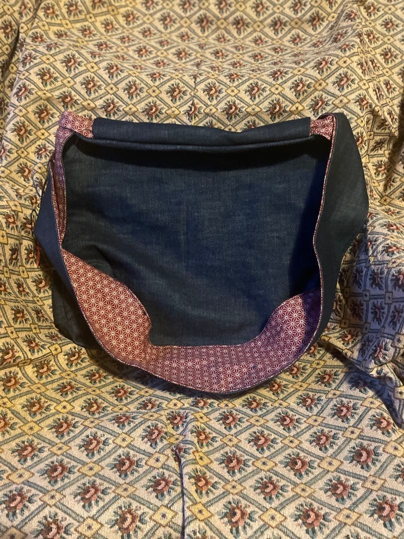 ganeyuki岡山デニムのショルダーバッグ