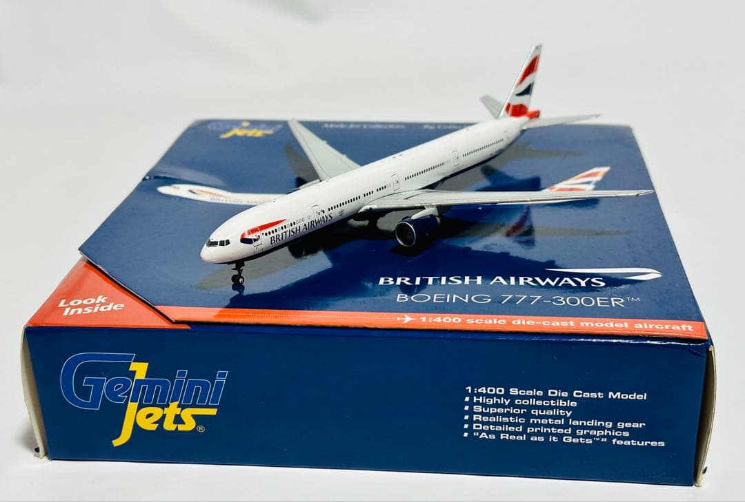 航空機・ヘリコプター Gemini 1/400 777-300ER British Airways
