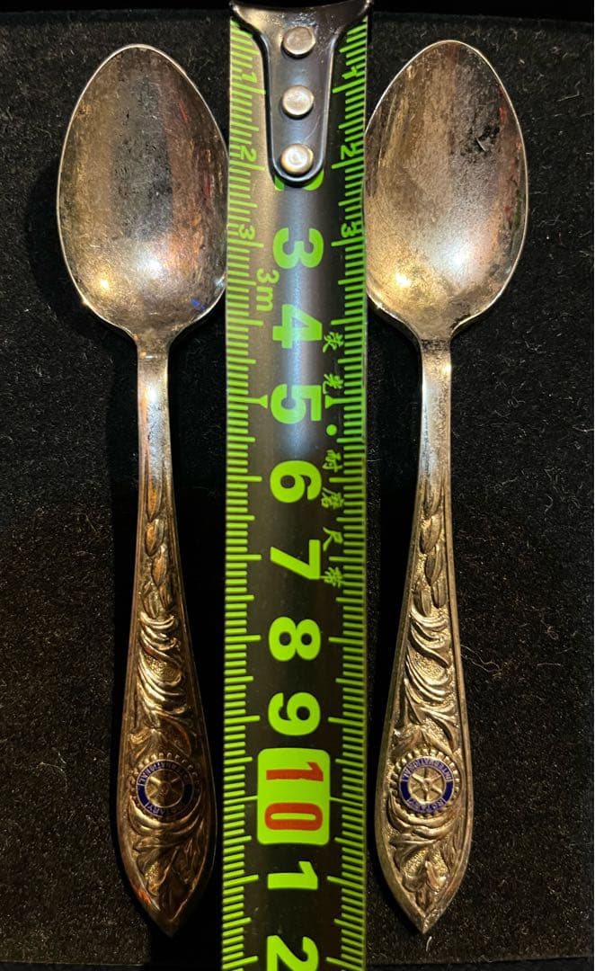 ビンテージシルバースプーン２本セット値段交渉 待ってます！